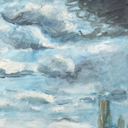Antiquités - Émilie Charmy (1877 - 1974), La Seine à Ablon