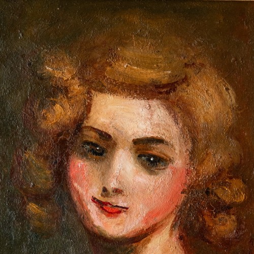 Émilie Charmy (1877 - 1974), Portrait de jeune femme - Tomaselli Collection
