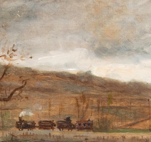 Antiquités - Adolphe Appian (1818 - 1898)  -  The little train 