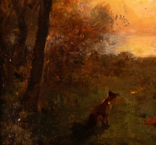 Félix François Georges Philibert Ziem, Crépuscule - Tomaselli Collection