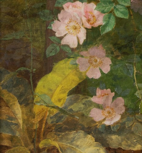 Jules Ferdinand Médard (1855 – 1925), L'églantier - Tomaselli Collection