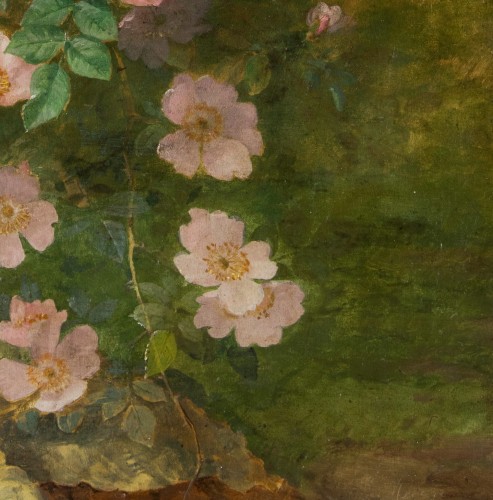 Antiquités - Jules Ferdinand Médard (1855 – 1925), L'églantier