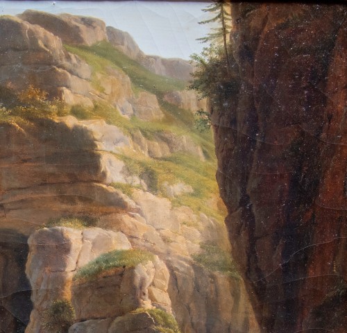 Louis-Philippe - Jean Antoine DUCLAUX (1783 - 1868) The First Passage of the Italian Stagec