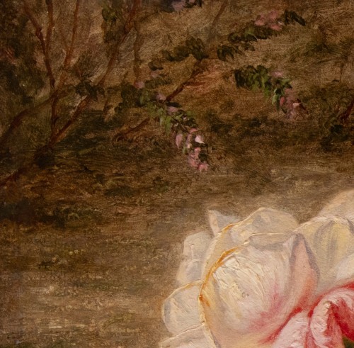 Simon SAINT-JEAN (1808–1860), A Forgotten Rose - Restauration - Charles X