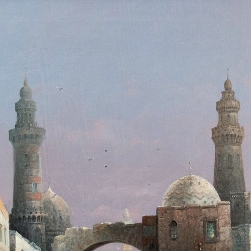 August VON SIEGEN (1850–1910), Gate of an Eastern City - 