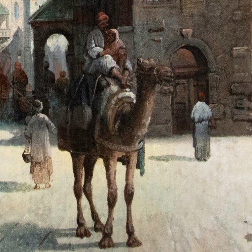 August VON SIEGEN (1850–1910), Gate of an Eastern City - Empire