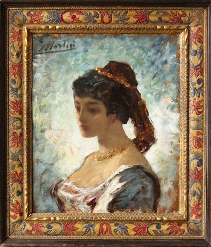 Jacques Martin (1844–1919), Young Woman from Arles - 