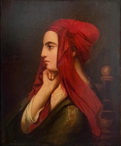 Claude Bonnefond (1796–1860) — Portrait d'une jeune Grecque d’Ischia