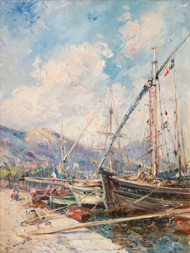 Emile Noirot (1853 – 1924), The Port Of Toulon (1901)