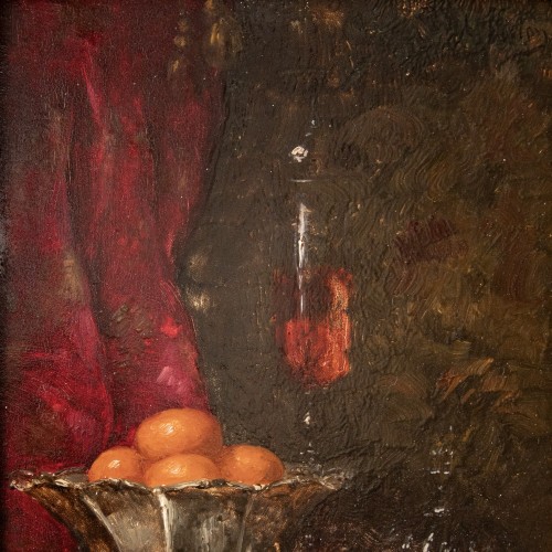 Antiquités - Antoine Vollon (1833–1900), Pair of still lifes with oranges and lemons