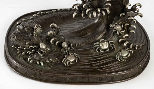  - Large Japanese bronze incense burner