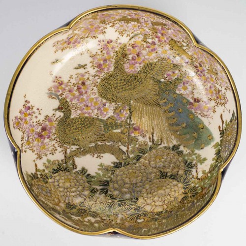 Asian Works of Art  - Large Satsuma cup