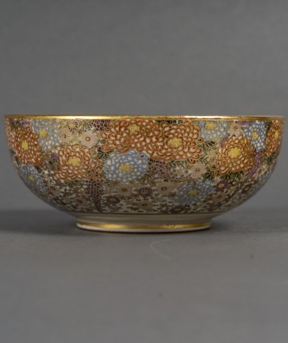 Satsuma bowl, Meiji periode - Asian Works of Art Style 