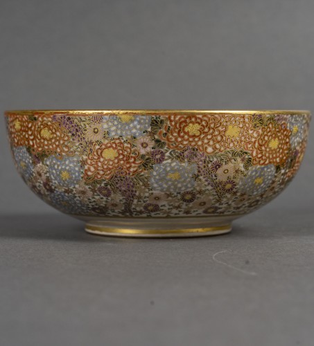 Asian Works of Art  - Satsuma bowl, Meiji periode