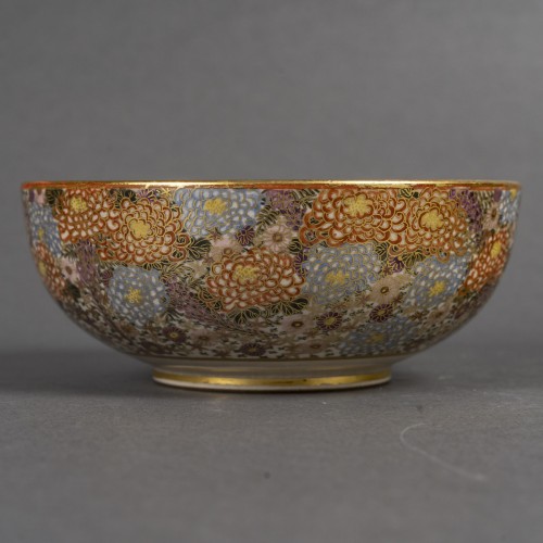 Satsuma bowl, Meiji periode - 