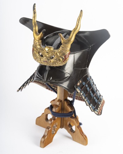 Japanese kawari kabuto - Japanese helmet of samouraï - Asian Works of Art Style 