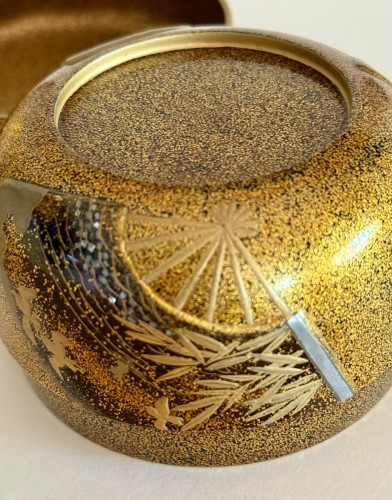 Asian Works of Art  - Japanese tea powder contanier