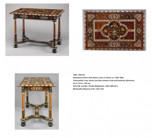 Furniture  - Franco-flemish centre table