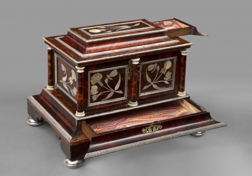 Furniture  - Augsburg jewelry casket by Johannes Mann (1679-1754) and Emanuel Eichel (1690-1752)