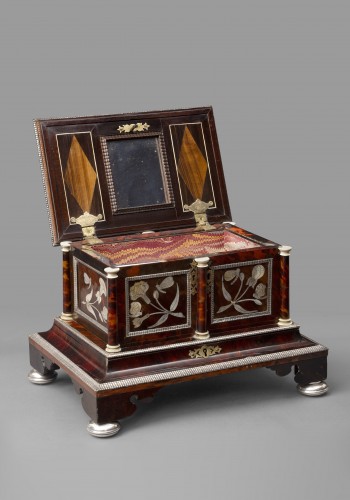 Augsburg jewelry casket by Johannes Mann (1679-1754) and Emanuel Eichel (1690-1752) - Louis XIV