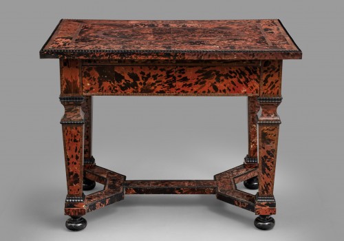 An anglo-dutch tortoiseshell centre table - Furniture Style Transition