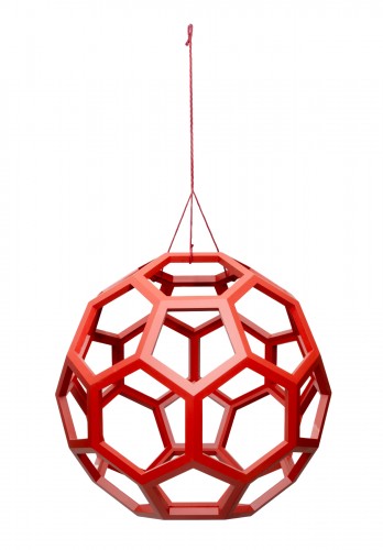 A hollow truncated icosahedron