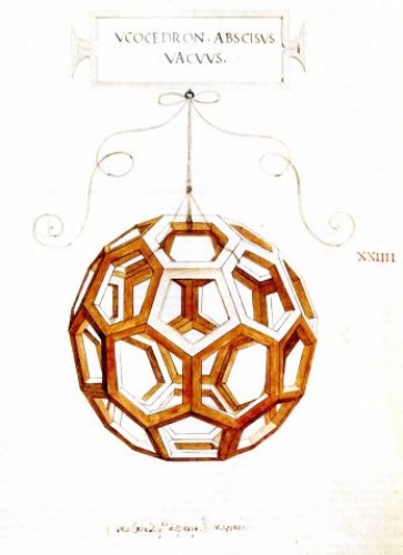 Un icosaèdre tronqué creux - Objets de Curiosité Style 