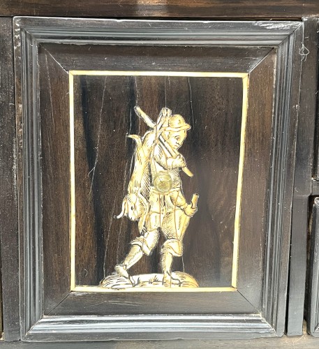Louis XIII - Cabinet de collectionneur d'Augsbourg