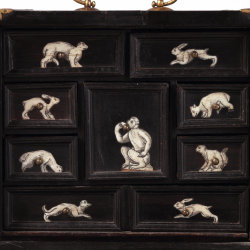 A miniature augsburg collector’s cabinet - 