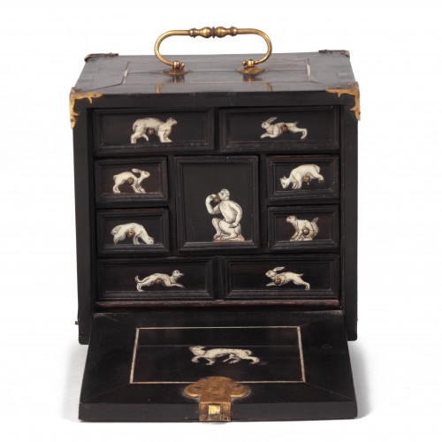 A miniature augsburg collector’s cabinet - Renaissance