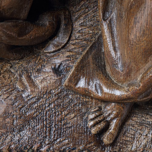 Sculpture  - Christ carrying the cross, Antwerp circa 1540 - Borman Workshop