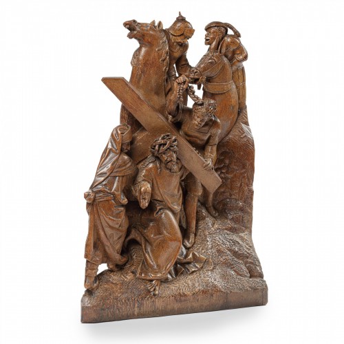 Christ carrying the cross, Antwerp circa 1540 - Borman Workshop - 