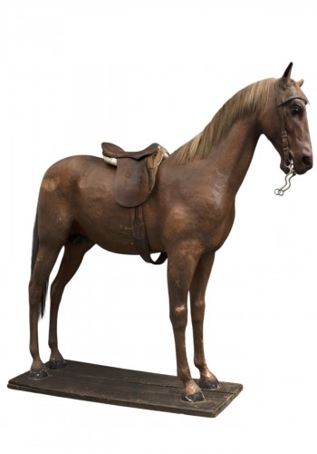 Modèle grandeur nature d'un cheval