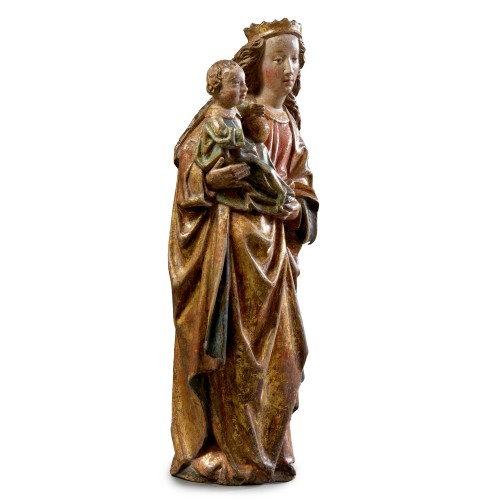 Madonna and Child - Sculpture Style Middle age