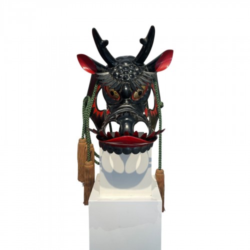 Masque de cheval de samouraï Bamen, Edo