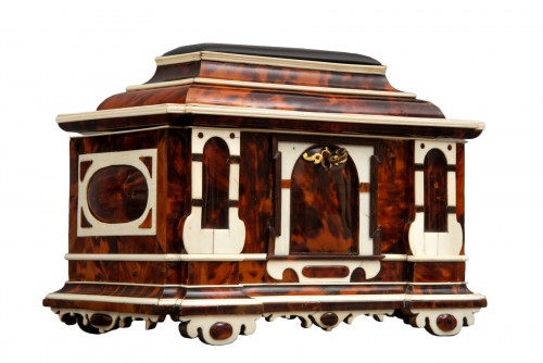 A rare  Augsburg Jewelry casket 