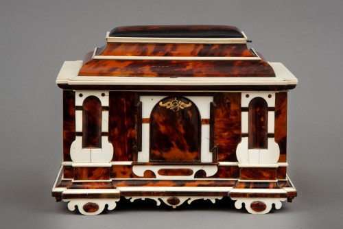 Furniture  - A rare  Augsburg Jewelry casket 