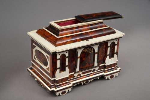 17th century - A rare  Augsburg Jewelry casket 