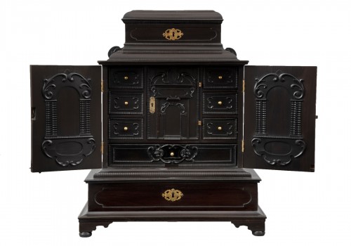 A rare augsburg jewelry cabinet