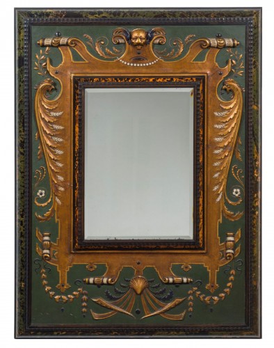 An impressive mantle mirror - Maison Franck of Antwerp