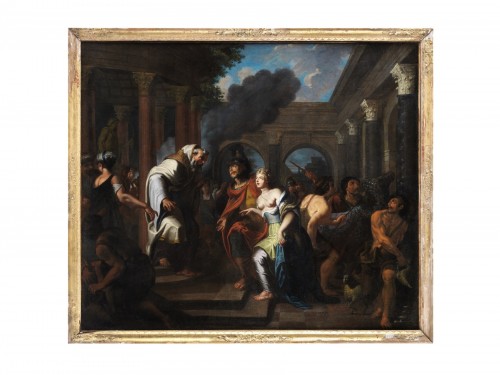 Alexander and Pythia in the temple