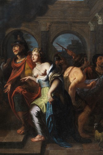 17th century - Alexander and Pythia in the temple