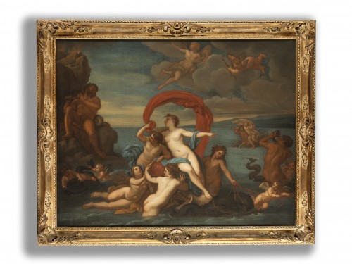 Louis XIV - Giuseppe Bartolomeo Chiari (1654 - 1727), attr.