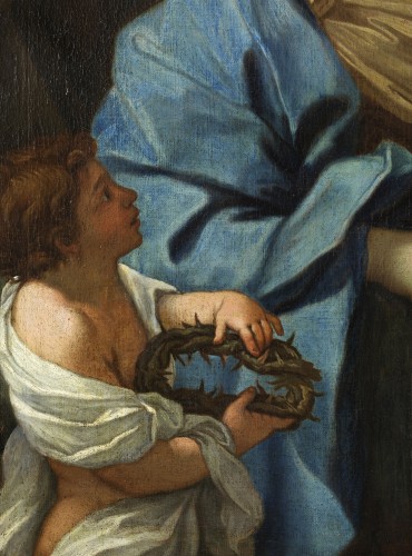 Les Trois Marie et la Mère de Dieu avec une couronne d'épines - Torres Nieto Fine Arts