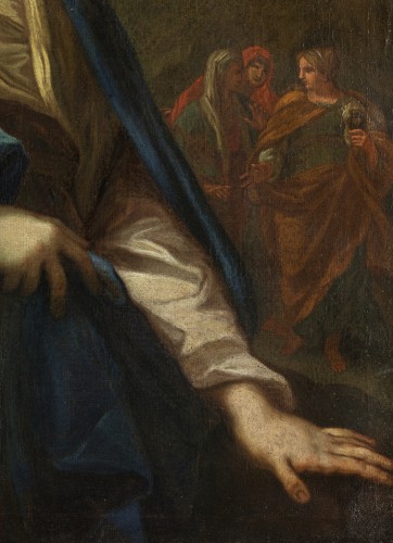XVIIe siècle - Les Trois Marie et la Mère de Dieu avec une couronne d'épines