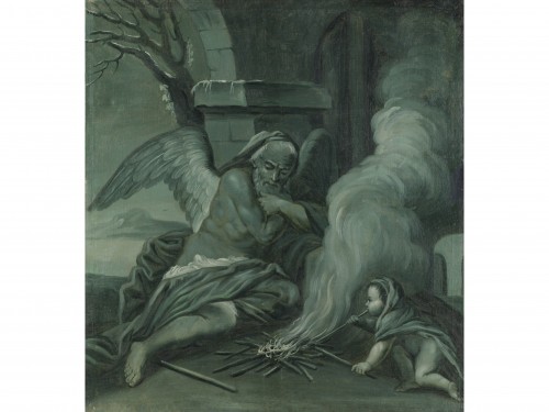 Allégorie des saisons et des éléments, attribué a Piat Joseph Sauvage (1744 - 1818) - Louis XV