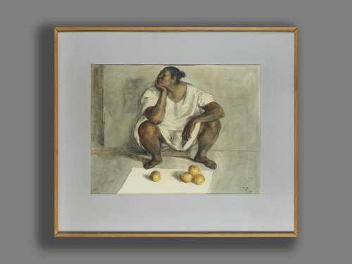 Francisco Zuñiga (1912 - 1998), Mexican orange seller - 