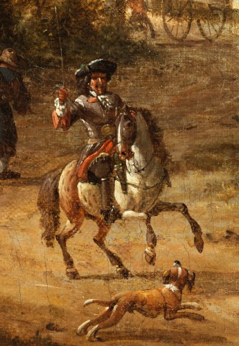 Jacobus Storck  (Amsterdam September 1641- after 1693 ibid.) - Louis XIII