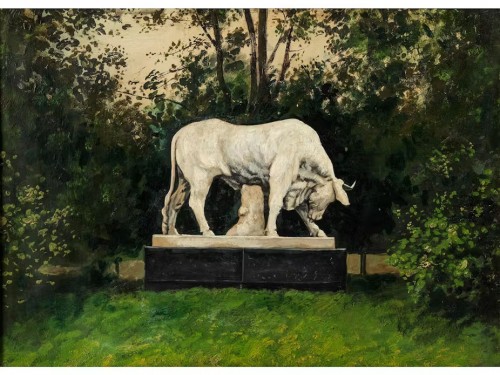 The bull by ernst moritz geyger in humboldthain