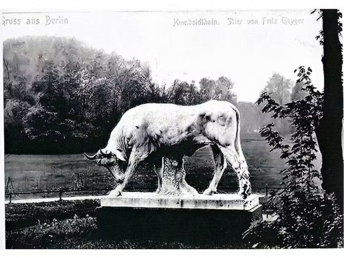 Paintings & Drawings  - The bull by ernst moritz geyger in humboldthain